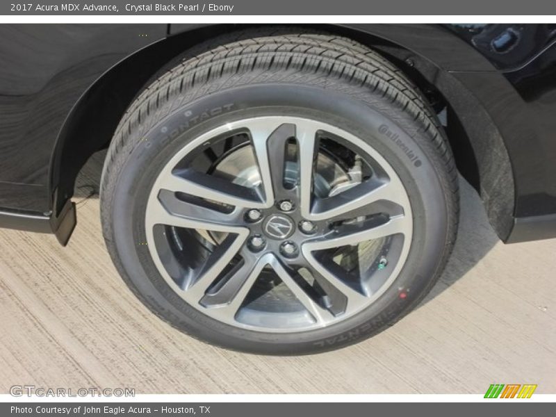 Crystal Black Pearl / Ebony 2017 Acura MDX Advance