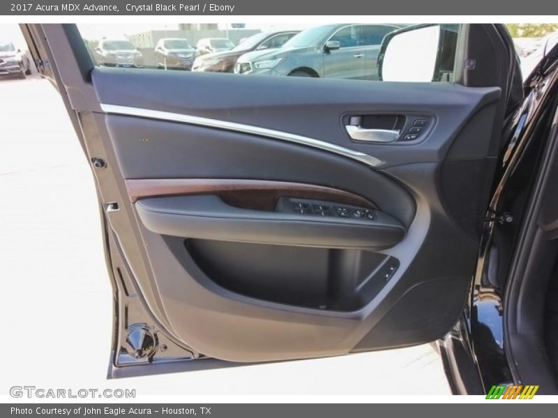 Crystal Black Pearl / Ebony 2017 Acura MDX Advance