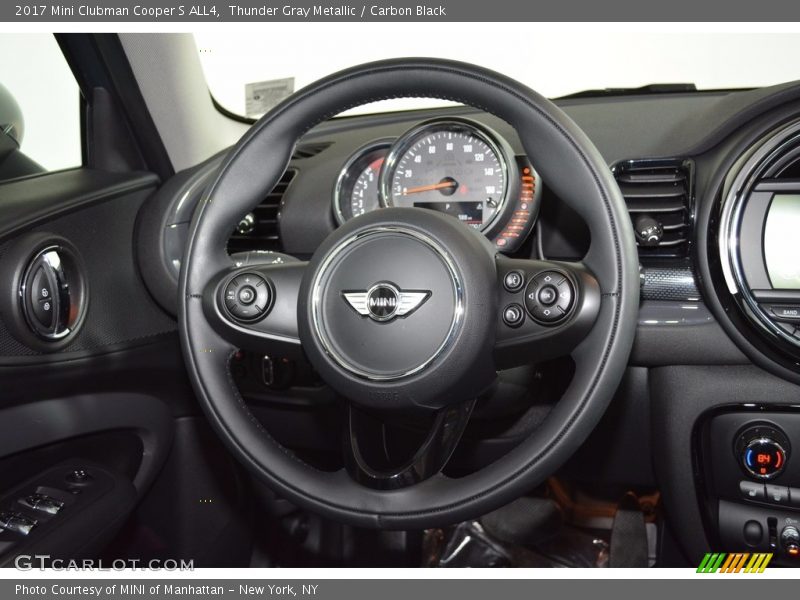 Thunder Gray Metallic / Carbon Black 2017 Mini Clubman Cooper S ALL4
