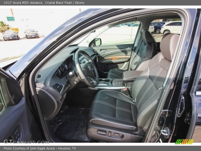 Crystal Black Pearl / Ebony 2017 Acura MDX Advance
