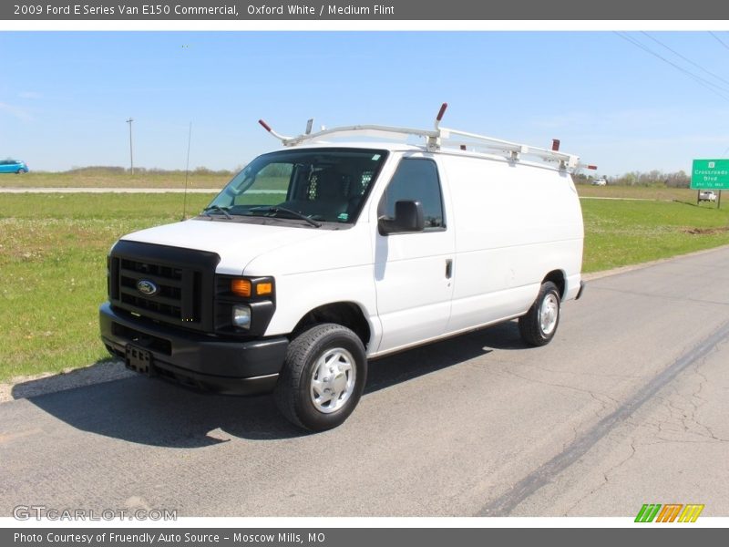 Oxford White / Medium Flint 2009 Ford E Series Van E150 Commercial