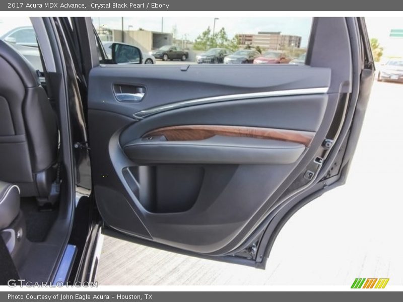 Crystal Black Pearl / Ebony 2017 Acura MDX Advance