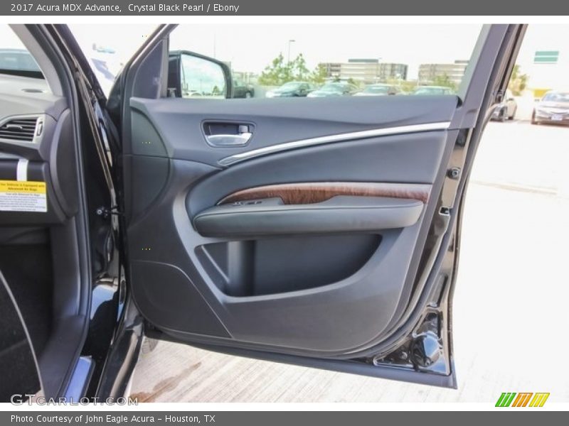 Crystal Black Pearl / Ebony 2017 Acura MDX Advance