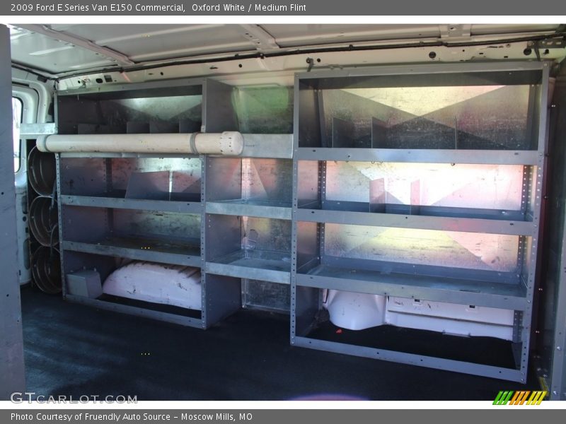 Oxford White / Medium Flint 2009 Ford E Series Van E150 Commercial
