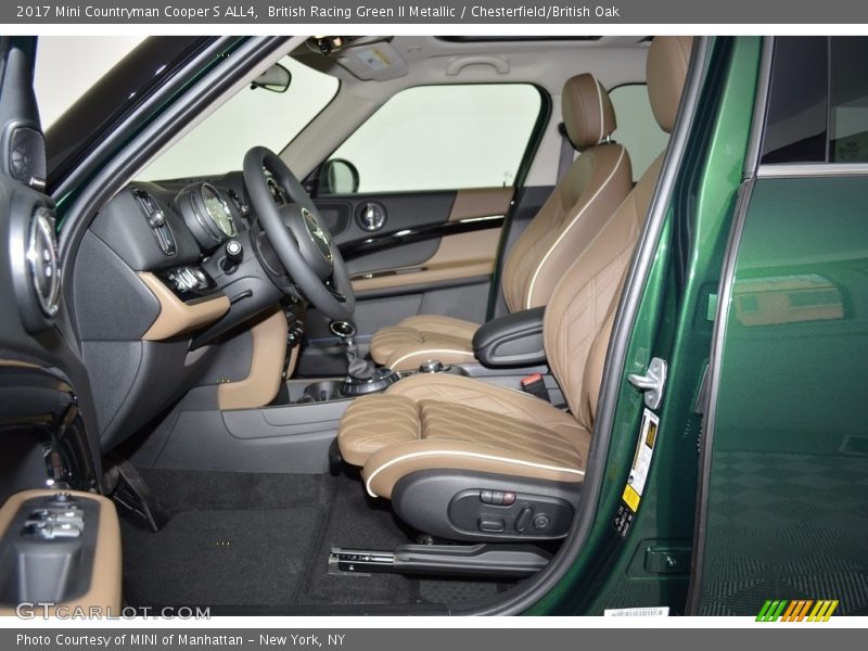 Front Seat of 2017 Countryman Cooper S ALL4