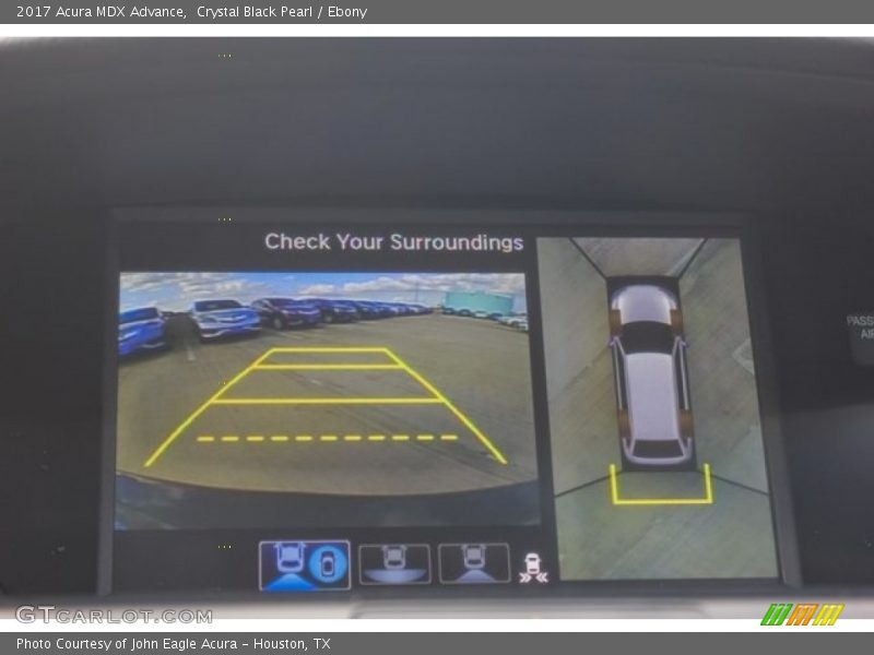 Crystal Black Pearl / Ebony 2017 Acura MDX Advance