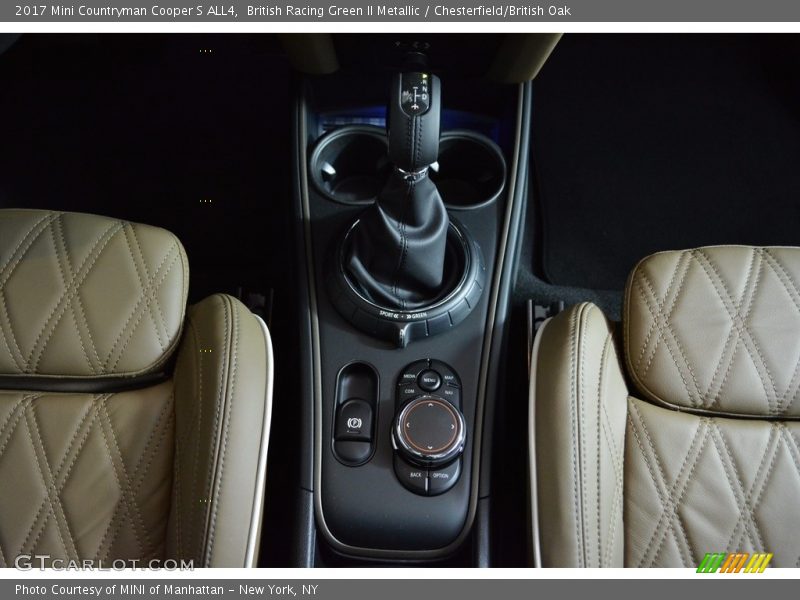 British Racing Green II Metallic / Chesterfield/British Oak 2017 Mini Countryman Cooper S ALL4