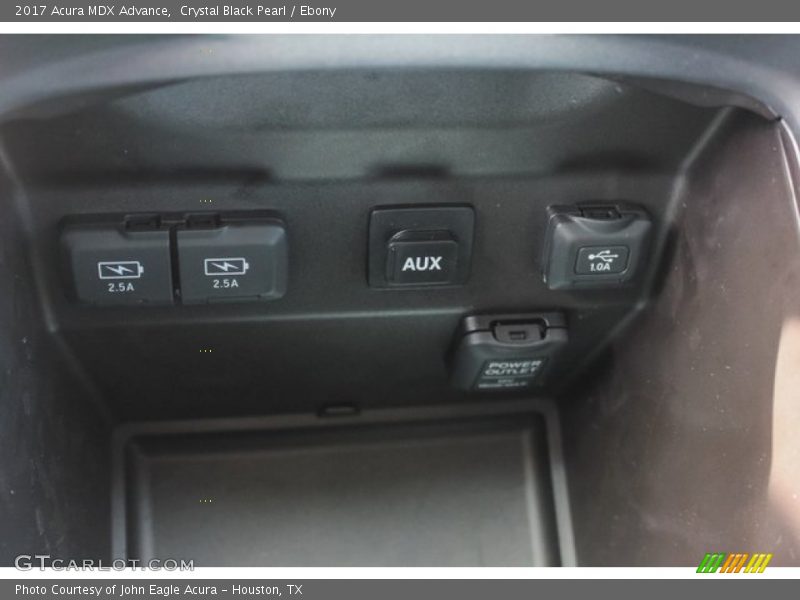 Crystal Black Pearl / Ebony 2017 Acura MDX Advance