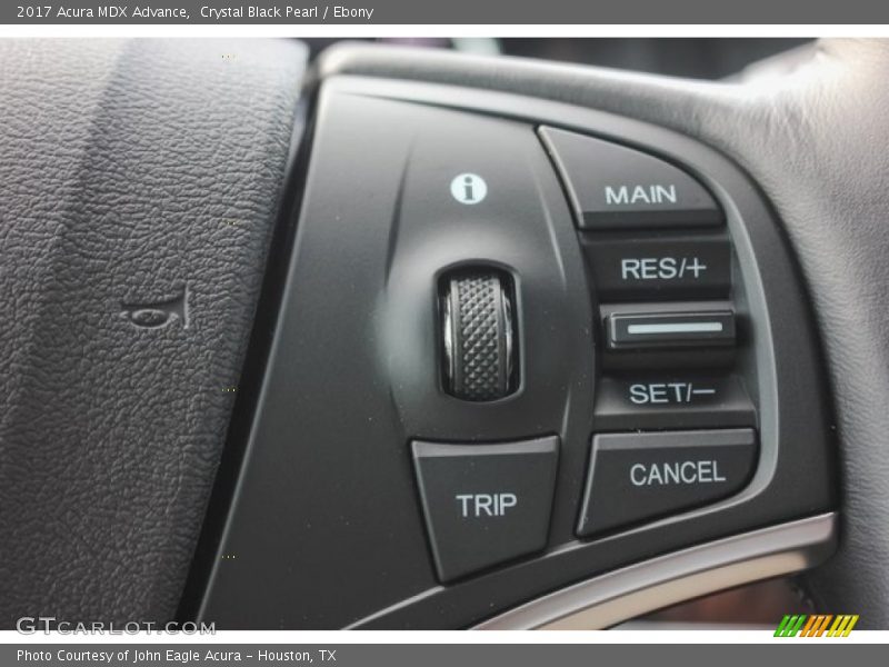 Crystal Black Pearl / Ebony 2017 Acura MDX Advance