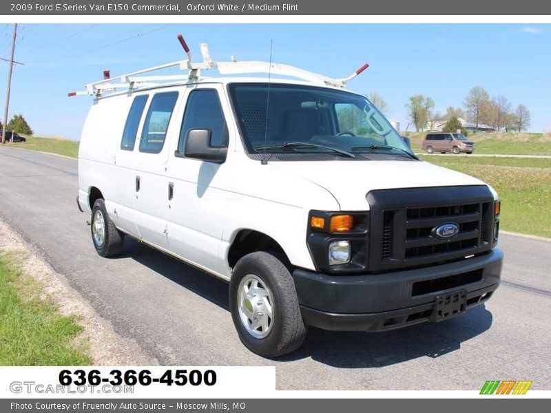 Oxford White / Medium Flint 2009 Ford E Series Van E150 Commercial