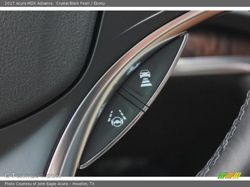 Crystal Black Pearl / Ebony 2017 Acura MDX Advance