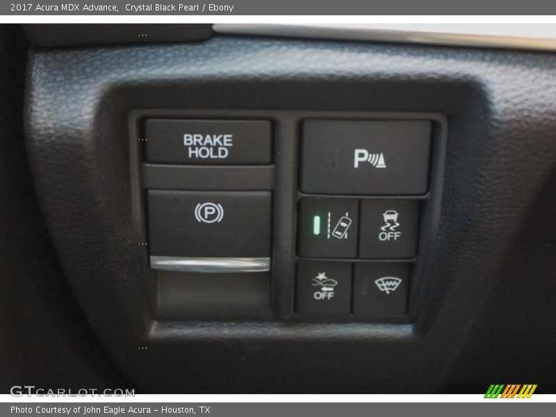 Crystal Black Pearl / Ebony 2017 Acura MDX Advance