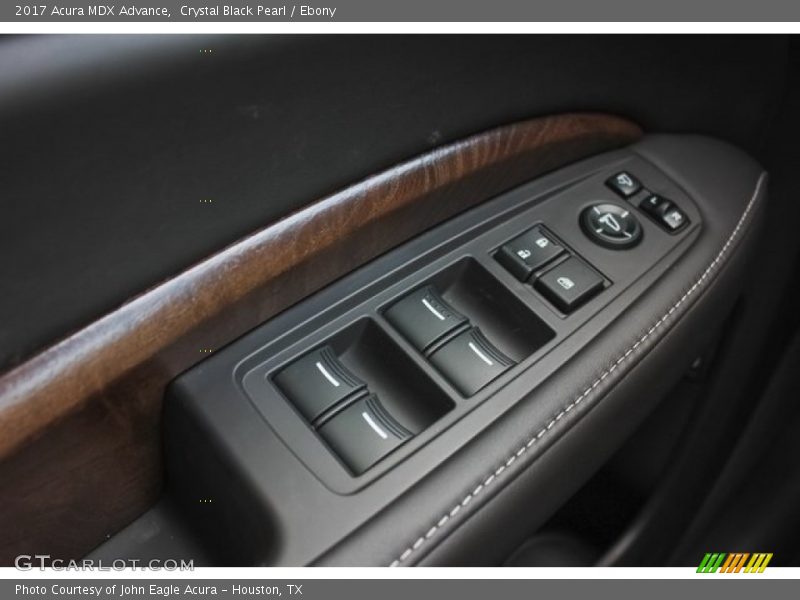 Crystal Black Pearl / Ebony 2017 Acura MDX Advance