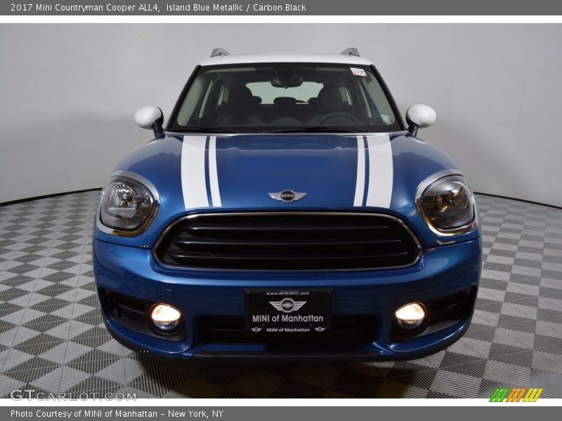 Island Blue Metallic / Carbon Black 2017 Mini Countryman Cooper ALL4