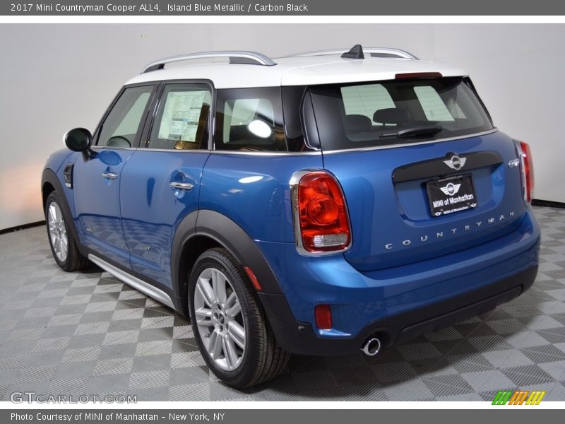 Island Blue Metallic / Carbon Black 2017 Mini Countryman Cooper ALL4