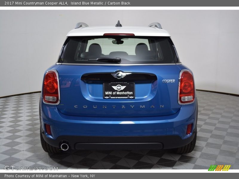 Island Blue Metallic / Carbon Black 2017 Mini Countryman Cooper ALL4