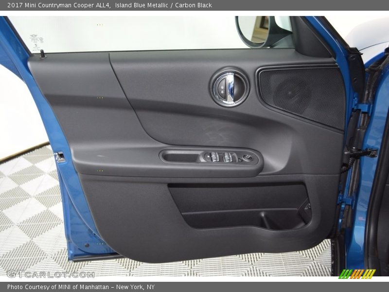 Island Blue Metallic / Carbon Black 2017 Mini Countryman Cooper ALL4