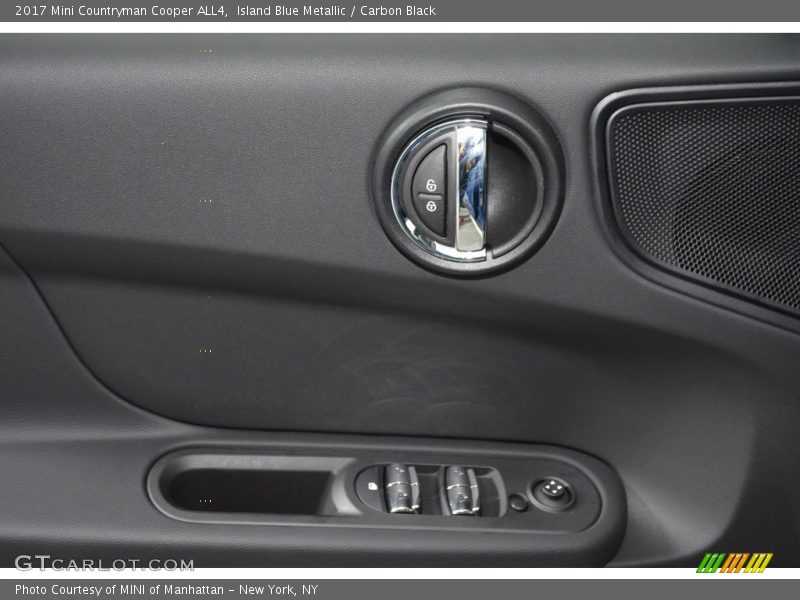 Island Blue Metallic / Carbon Black 2017 Mini Countryman Cooper ALL4