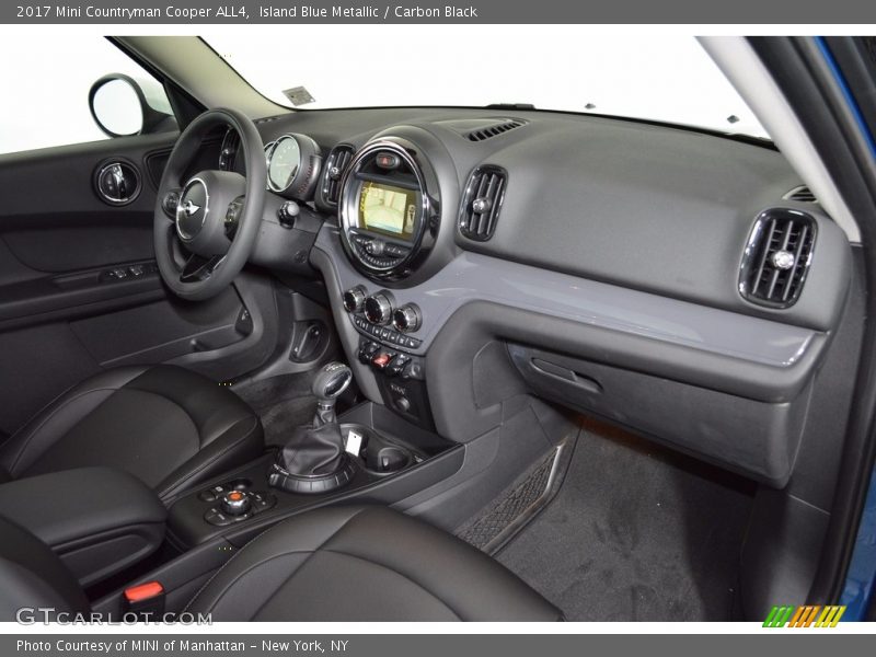 Island Blue Metallic / Carbon Black 2017 Mini Countryman Cooper ALL4