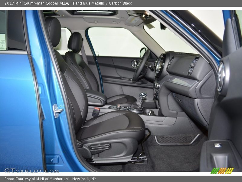 Island Blue Metallic / Carbon Black 2017 Mini Countryman Cooper ALL4