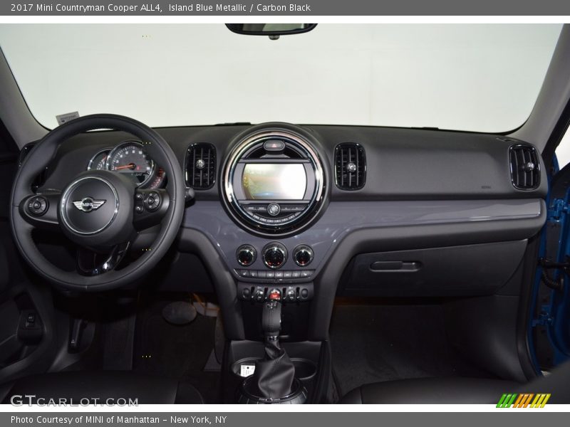 Island Blue Metallic / Carbon Black 2017 Mini Countryman Cooper ALL4