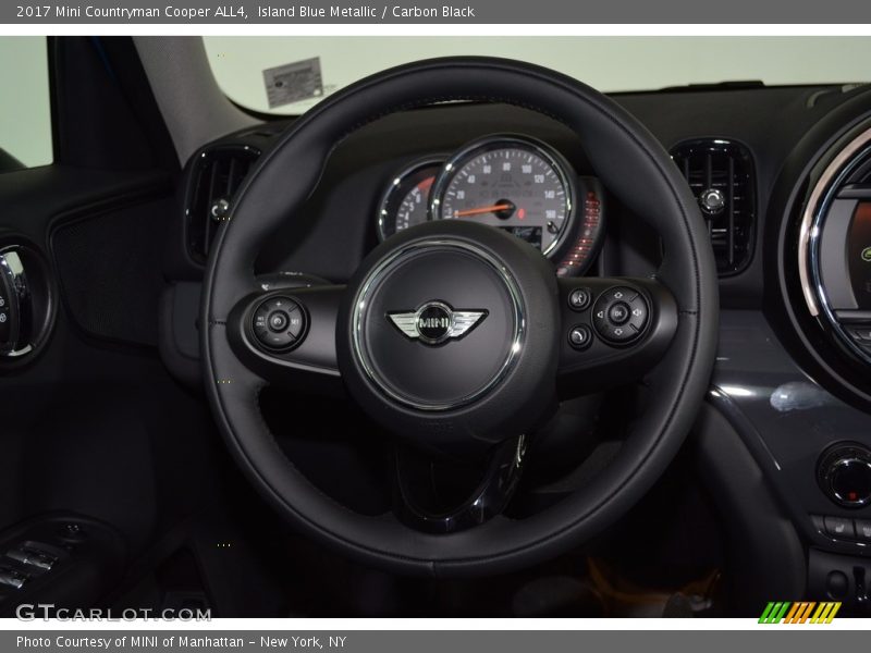 Island Blue Metallic / Carbon Black 2017 Mini Countryman Cooper ALL4