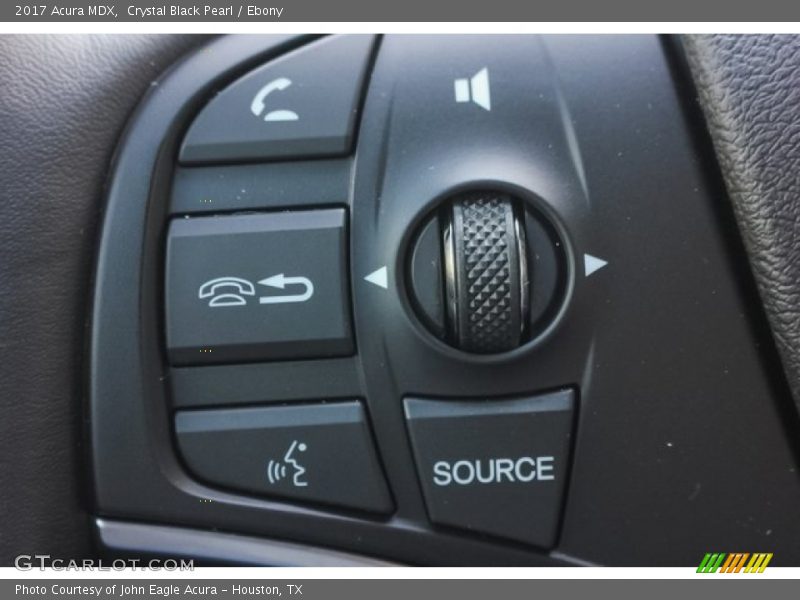 Crystal Black Pearl / Ebony 2017 Acura MDX