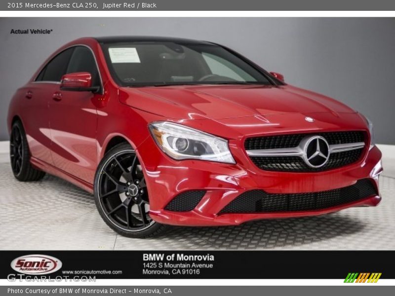 Jupiter Red / Black 2015 Mercedes-Benz CLA 250
