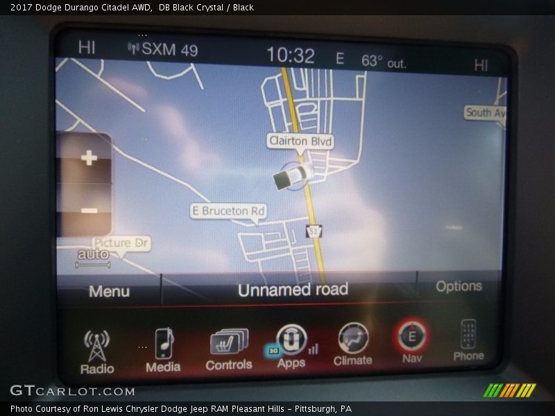 DB Black Crystal / Black 2017 Dodge Durango Citadel AWD