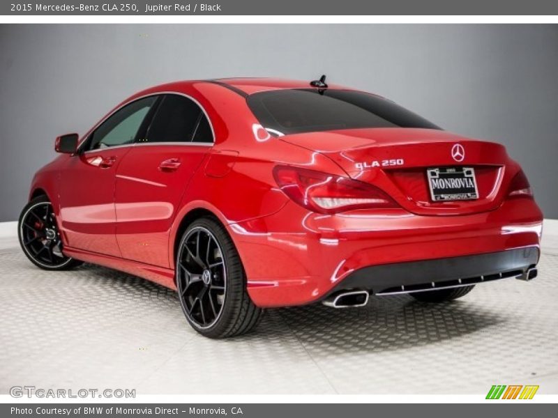 Jupiter Red / Black 2015 Mercedes-Benz CLA 250