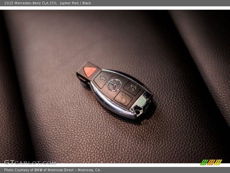 Jupiter Red / Black 2015 Mercedes-Benz CLA 250