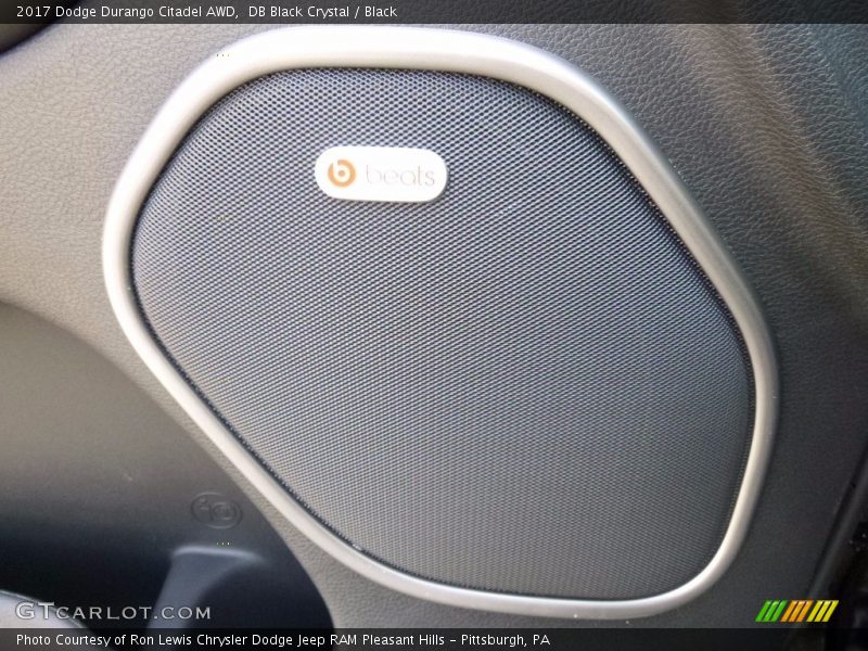DB Black Crystal / Black 2017 Dodge Durango Citadel AWD