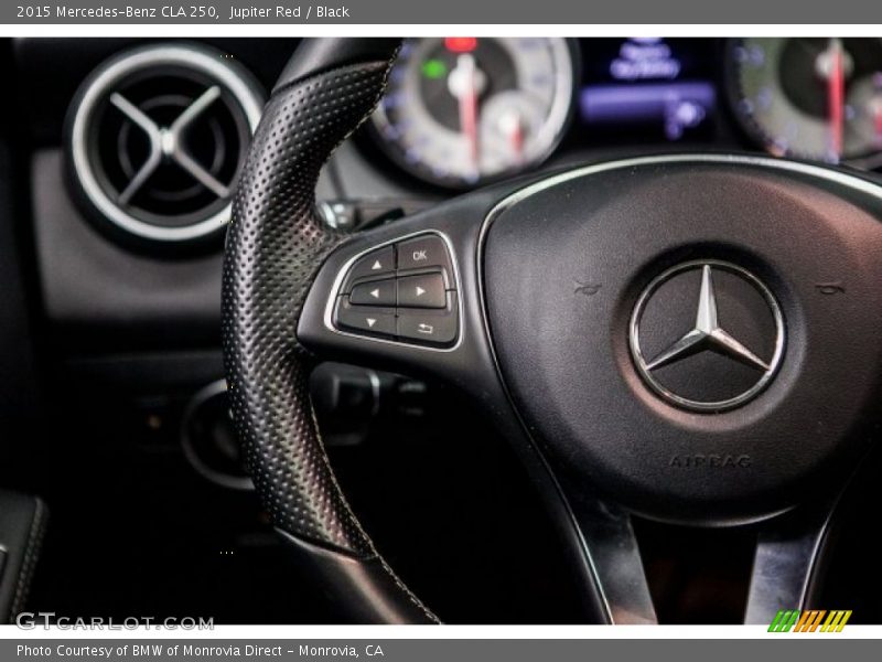 Jupiter Red / Black 2015 Mercedes-Benz CLA 250