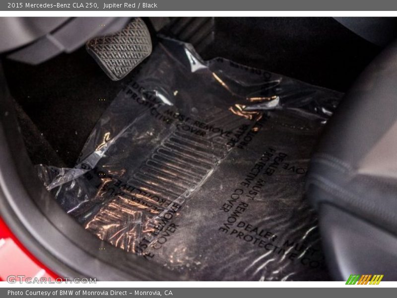 Jupiter Red / Black 2015 Mercedes-Benz CLA 250