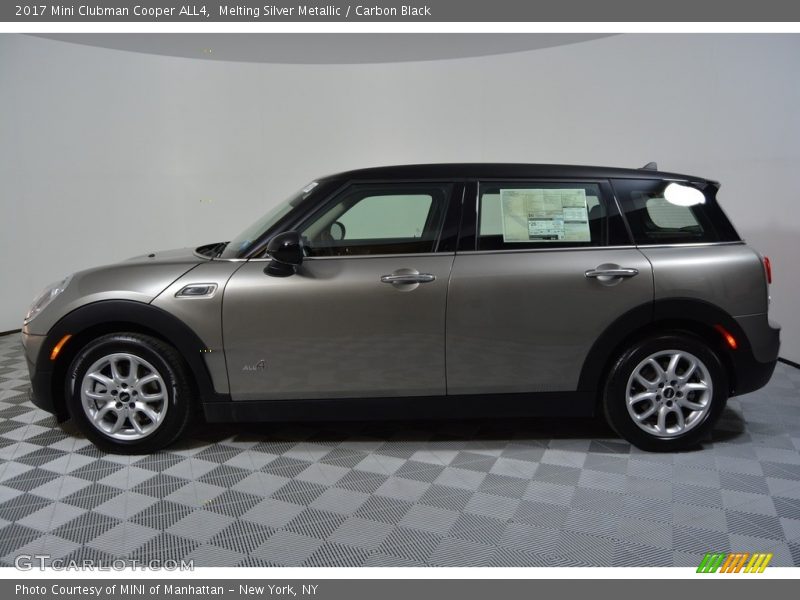 Melting Silver Metallic / Carbon Black 2017 Mini Clubman Cooper ALL4
