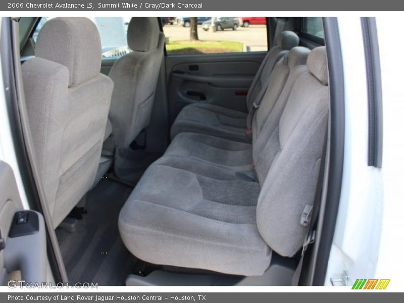Summit White / Gray/Dark Charcoal 2006 Chevrolet Avalanche LS
