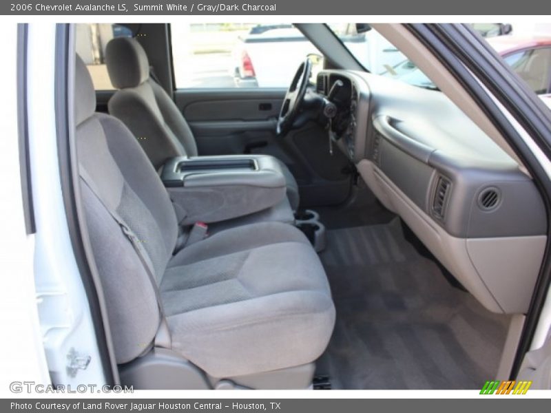 Summit White / Gray/Dark Charcoal 2006 Chevrolet Avalanche LS