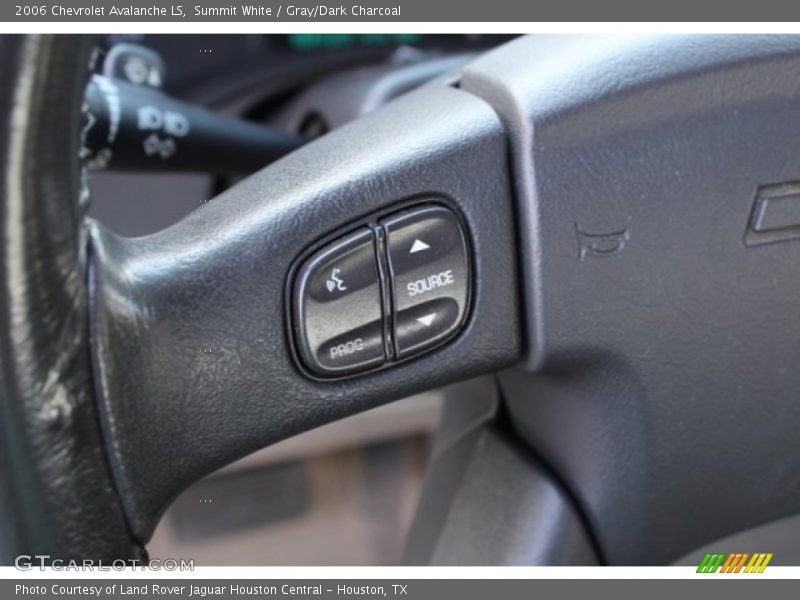 Summit White / Gray/Dark Charcoal 2006 Chevrolet Avalanche LS
