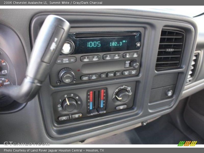 Summit White / Gray/Dark Charcoal 2006 Chevrolet Avalanche LS