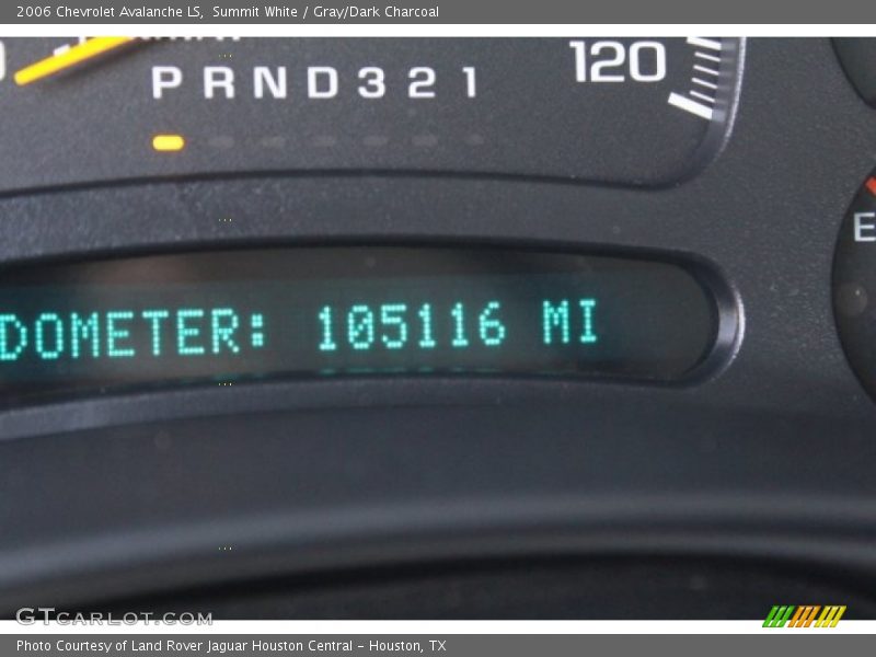 Summit White / Gray/Dark Charcoal 2006 Chevrolet Avalanche LS