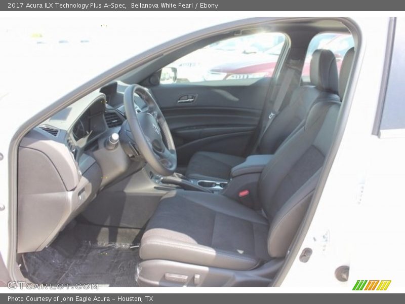 Bellanova White Pearl / Ebony 2017 Acura ILX Technology Plus A-Spec