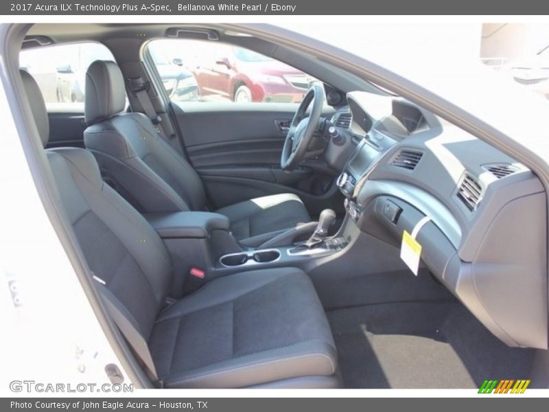 Bellanova White Pearl / Ebony 2017 Acura ILX Technology Plus A-Spec