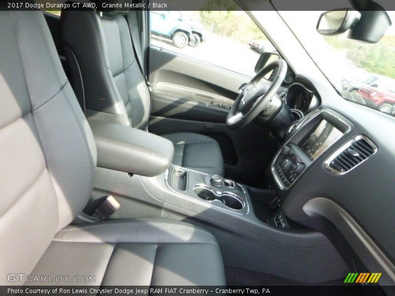 Granite Metallic / Black 2017 Dodge Durango GT AWD