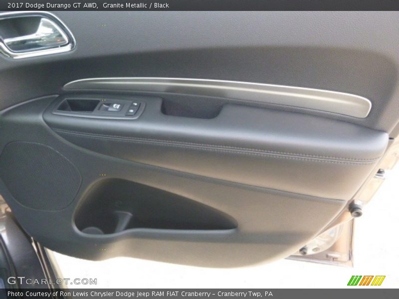 Granite Metallic / Black 2017 Dodge Durango GT AWD