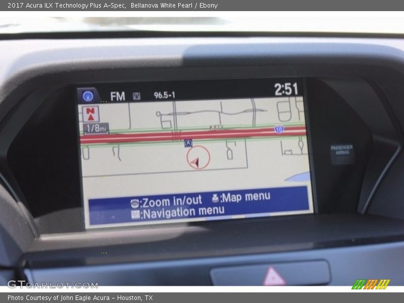 Bellanova White Pearl / Ebony 2017 Acura ILX Technology Plus A-Spec