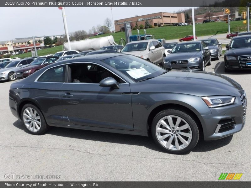  2018 A5 Premium Plus quattro Coupe Monsoon Gray Metallic