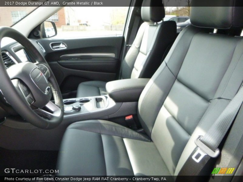 Granite Metallic / Black 2017 Dodge Durango GT AWD