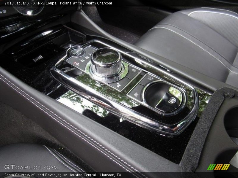 Polaris White / Warm Charcoal 2013 Jaguar XK XKR-S Coupe