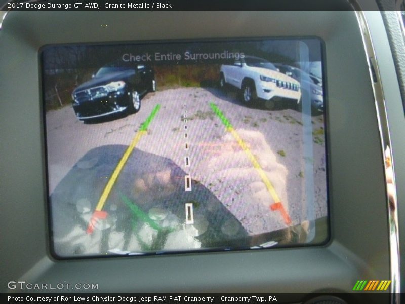 Granite Metallic / Black 2017 Dodge Durango GT AWD