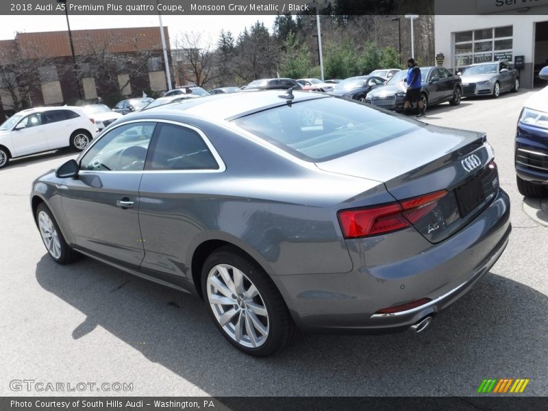  2018 A5 Premium Plus quattro Coupe Monsoon Gray Metallic